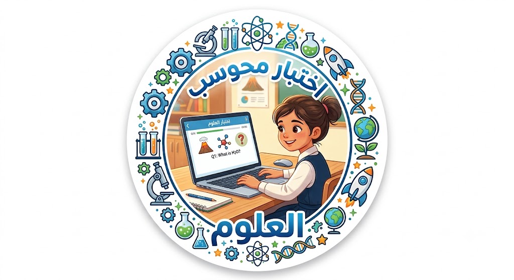 اختبار محوسب علوم للصف الرابع الفصل الثاني