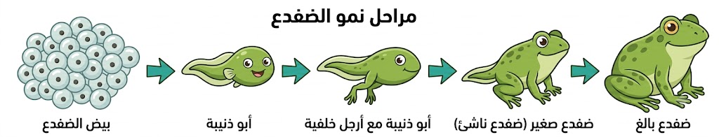 دورة حياة الضفدع دورة حياة الضفدع