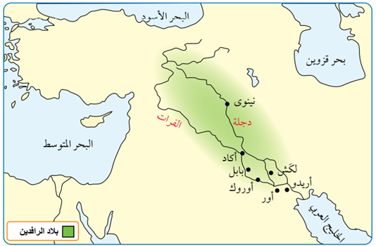 خارطة بلاد الرافدين